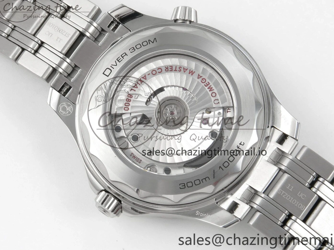 0515 Durable Seamaster Diver 300M Black Ceramic Bezel V4 VSF 1:1 Best Edition Black Dial On SS Bracelet Super Clone Asian 7653